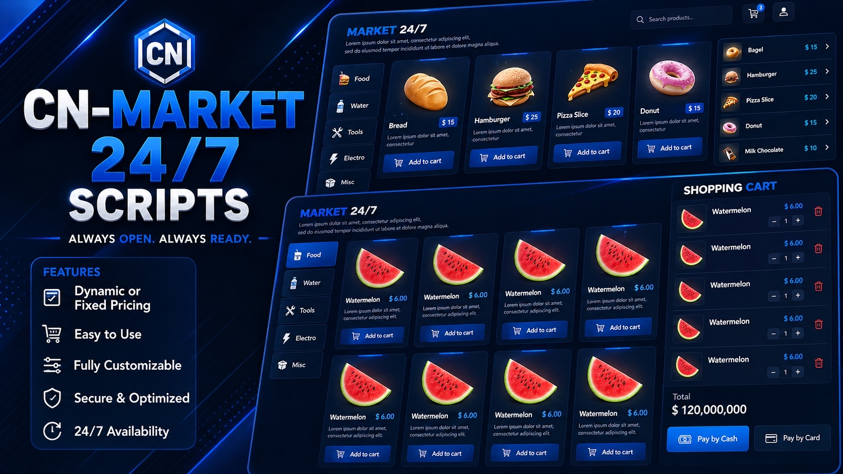 CN Market V2 — aperçu